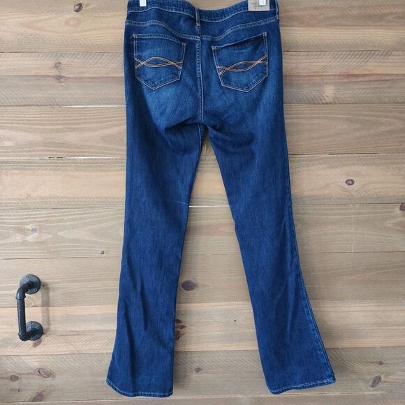 Abercrombie & Fitch Emma straight leg jeans womens size 8R - Picture 2 of 4